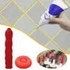 2pcs Caulk Cap Glass Glue Tip Sealing Cap Barrel Glue Mouth Protective Cover For Sealing And Preserving Leakproof Sleeve 3
