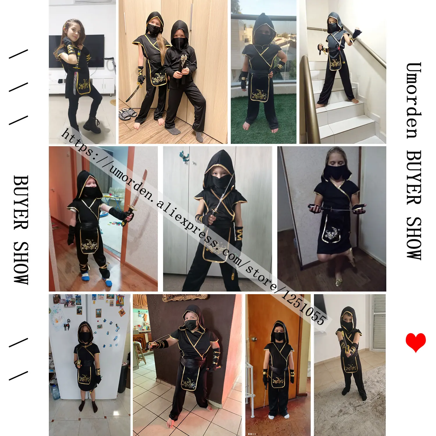 Ninja Assassin Halloween Costume for Men