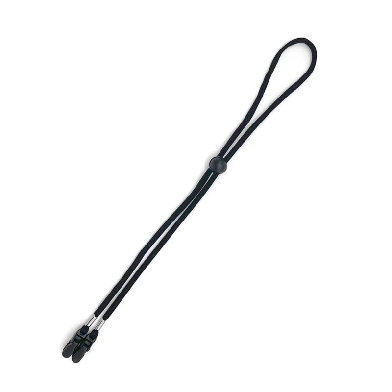 Portable Hat Lanyard Adjustable Hat Strap Clip for Adult Teens Outdoor Camping Travel Windproof Cap Holder Anti-lost Rope Cord 5