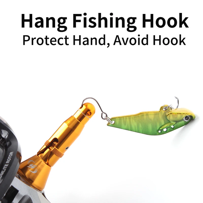 RUKE New 1pc Fishing Reel Stand Aluminum Alloy Balance Equipped Length 46 mm Weight 8.6g For S/D Reel DIY Accessory Fishing Reel