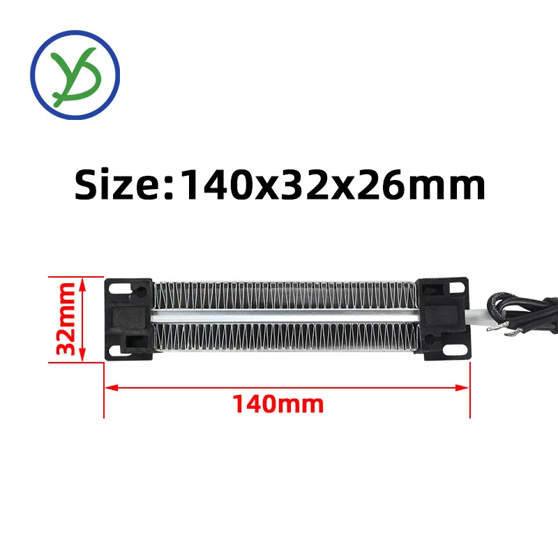 110V 250W Insulated PTC Ceramic Air Heater PTC Heating Element Electric  Heater Without Thermostat Protector PTCYIDU - AliExpress