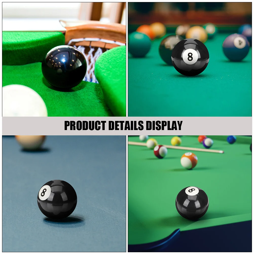 Large Pool Ball Premium Resin Billiard Balls Wear Resistant Replaceable Smooth Surface Durable Material Snooker Billiard