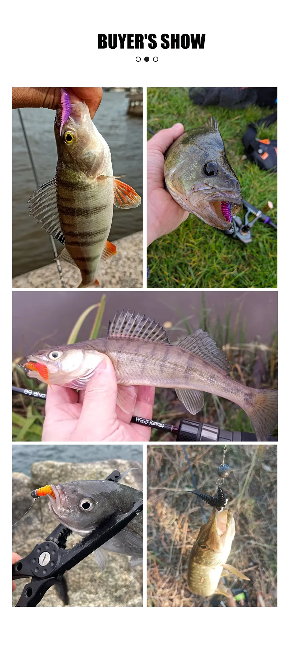 2020 HEIßER weicher köder TANAN 49mm 65mm angeln lockt Pesca karpfen angeln bass locken Isca künstliche PVA – Detail 6