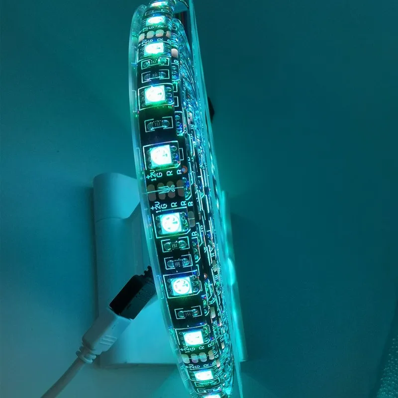 DC 12V 24V LED Strip 5M 5050 RGB CCT RGBCCT RGBW RGBWW WARM WHITE 60 LED Not Waterproof tape Light Strips Flexible Atmosphere