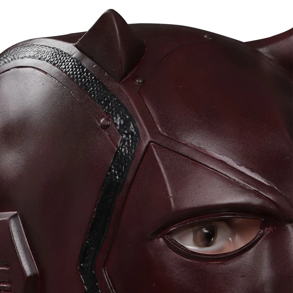 Murdock Mask Latex Masks Helmet TV Dare Roleplay Devil Disguise Hat Masquerade Costume Accessories Halloween Props
