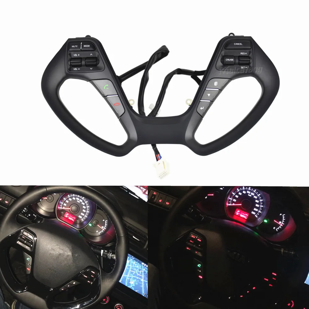 Multifunction Steering Wheel Bluetooth Button Control Cruise Switch