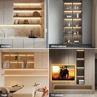 Smart Dimmable COB LED Strip Touch Sensor Lights for Kitchen Room Cabinet Wall Ceiling Backlight Christmas Decoration Lighting - Image 4