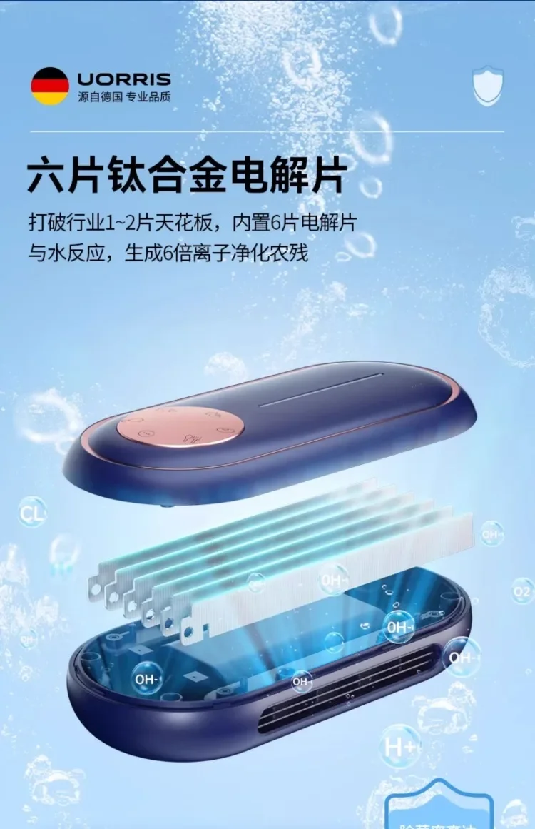 Description Picture 5 of itemUSB Oursay Fruit Veggie Washer Wireless Remove Pesticide Kill Bacteria Purify Food Automatic Home Appliance AD