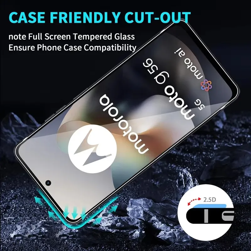 Premium 4-Pack Tempered Glass Screen Protector Film - Crystal Clear Durability