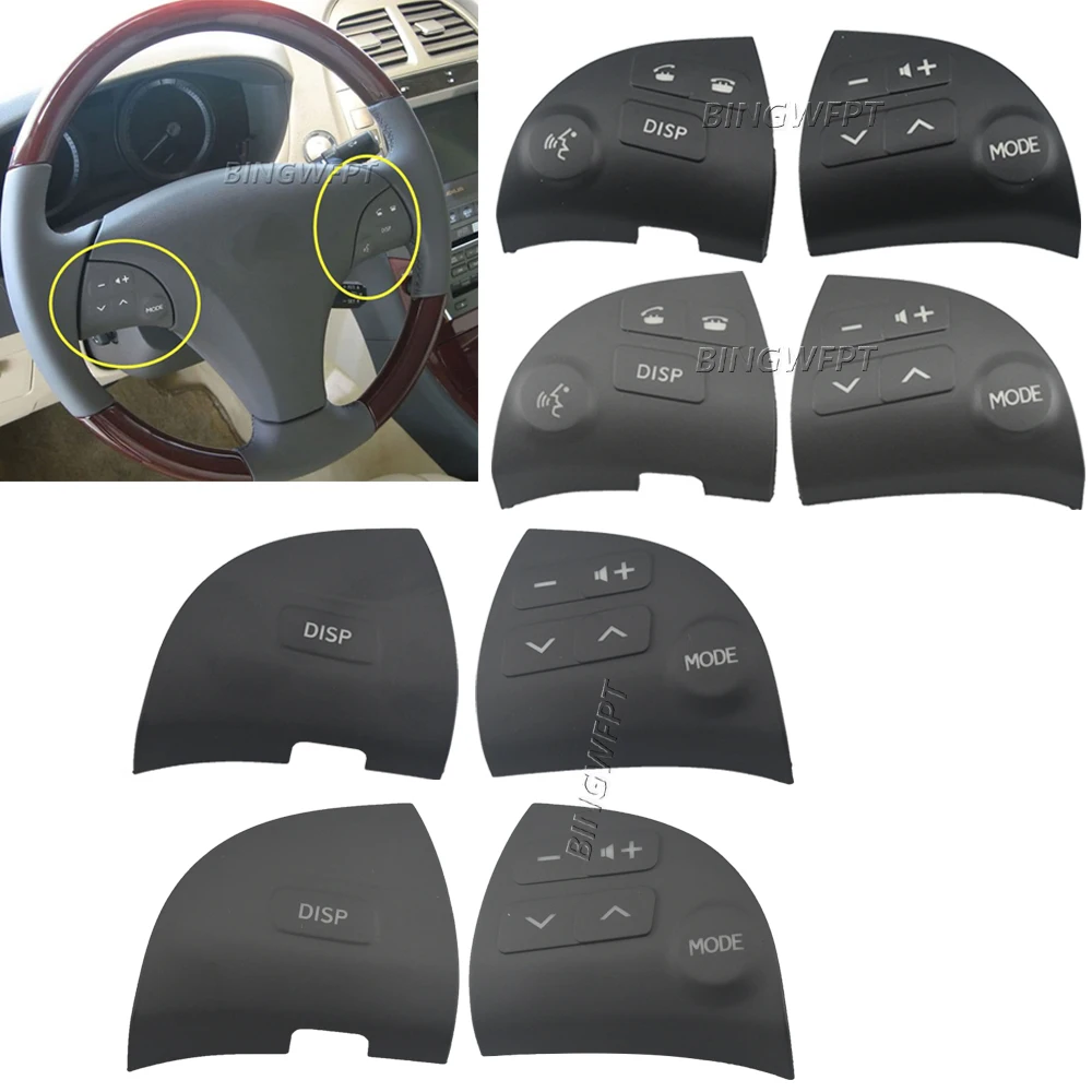 

2 шт. для Toyota Lexus ES350 ES240 Кнопка рулевого колеса 240 Многофункциональная кнопка Bluetooth динамика 84250-33190
