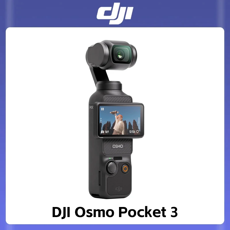 DJI Osmo Pocket 3 Creator Combo Pocket Sized 3-Axis Stabilized Handheld Camera HDR Video Stereo Recording DJI OSMO 2