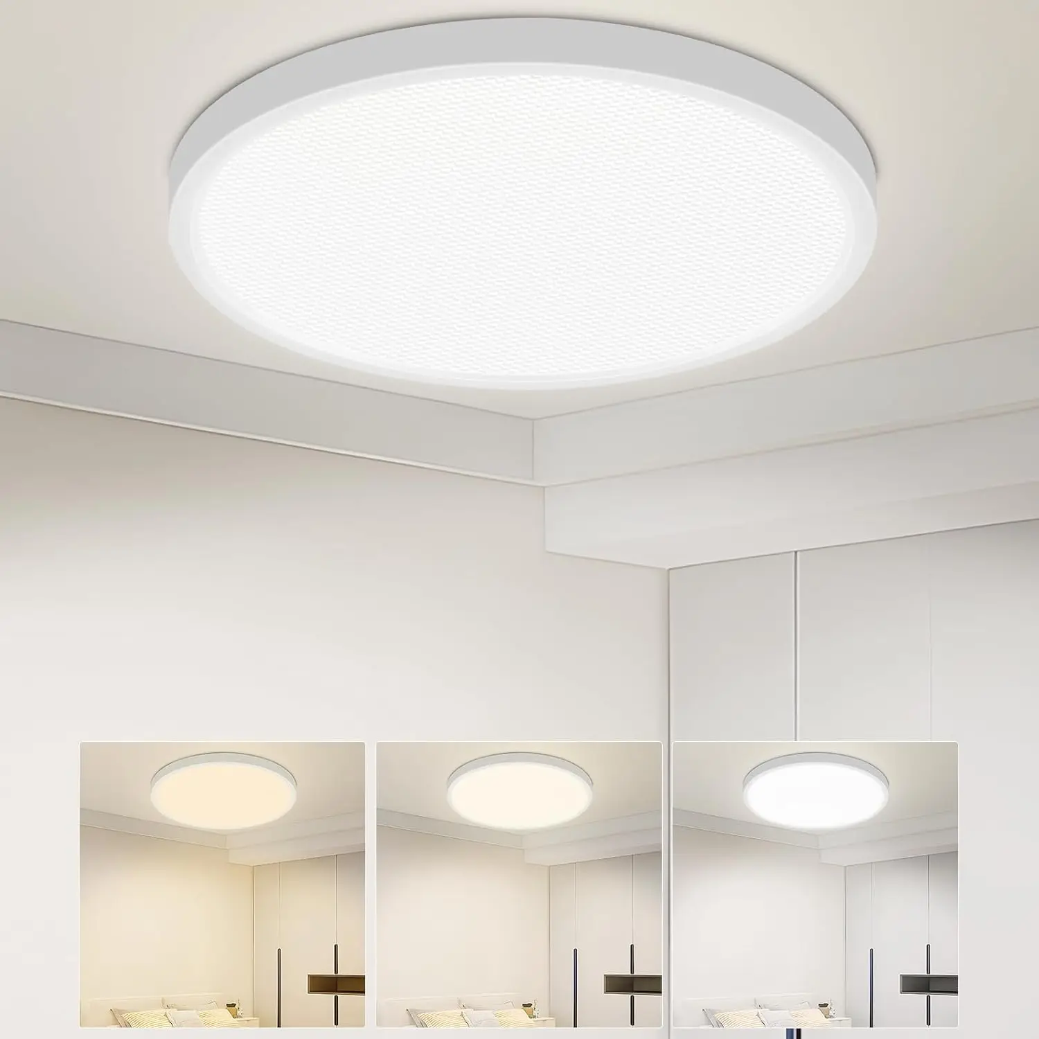 Elegant LED Chandelier with Remote-Controlled Dimmable Lighting