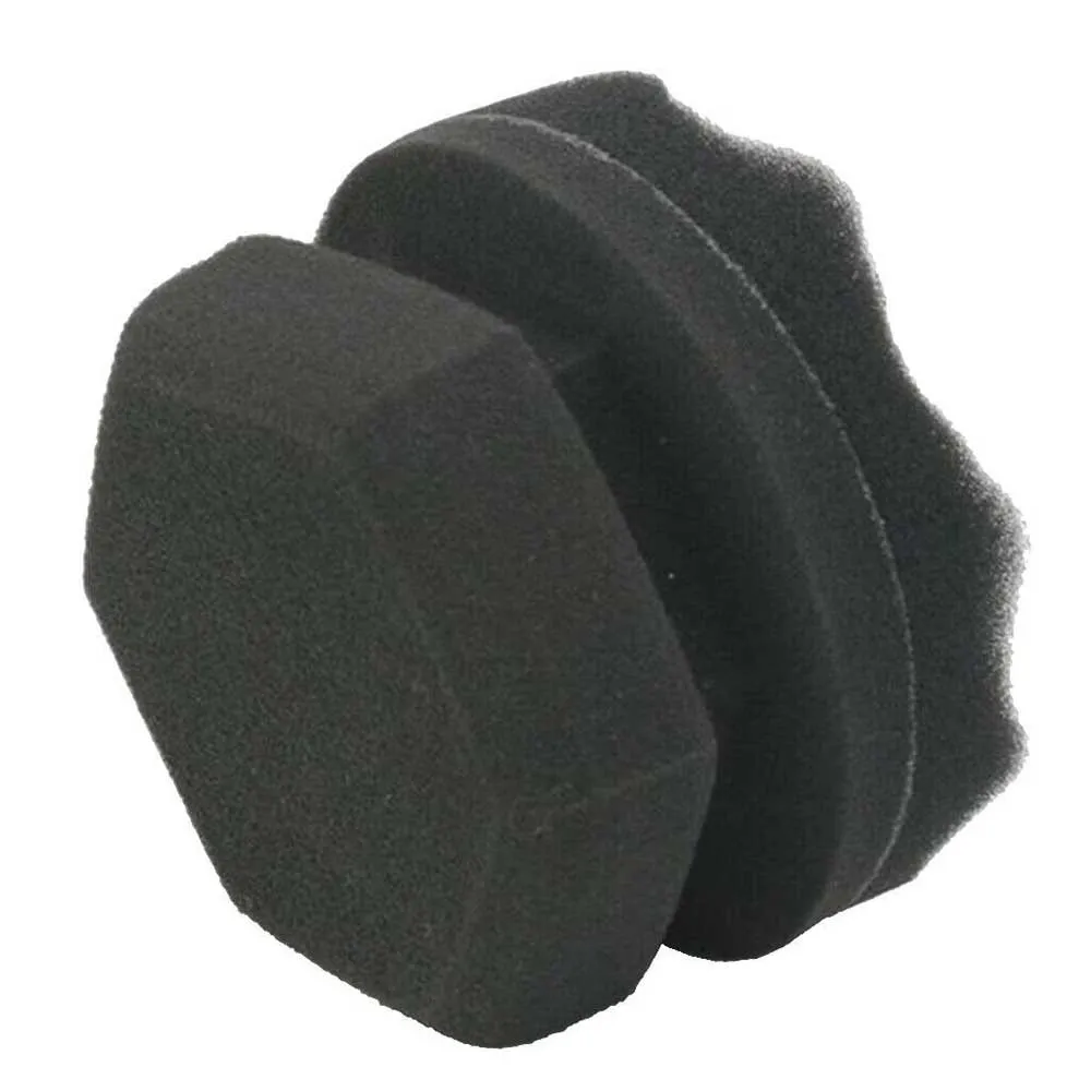 

Applicator Auto Polishing Pads Black Contour Dressing Pads Polishing Sponge Tire 2 Piece 8cm New Wear Durability