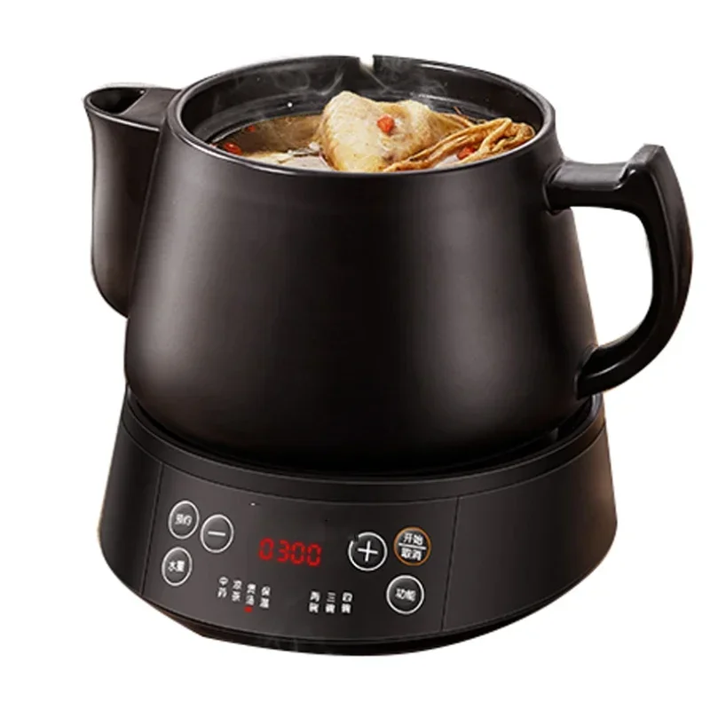 220V/500W Potting Medicine Health Electric Kettle Boiling Medicine Electric Casserole 3/4L Household Automatic Decocting Pot 4