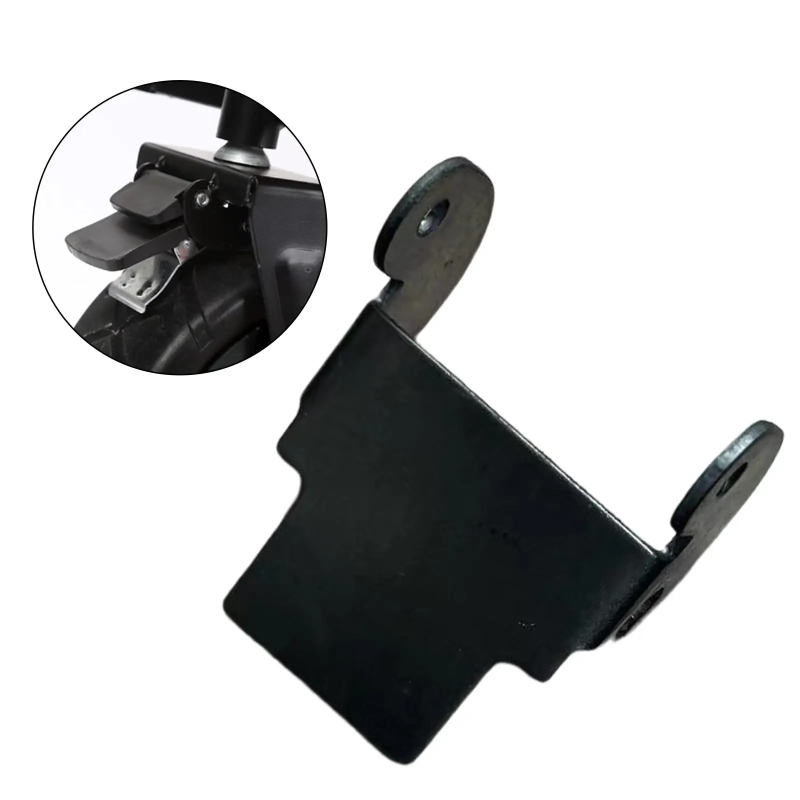 Metal Shopping Cart Trolley Brake Bracket Repair Locking Holder Wagon Braking Durable Replace Accessories Parts