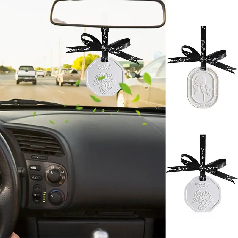 

1Pc Car Fragrance Tablets Solid Car Air Freshener Hangable Aromatherapy Tablets Car Interior Decoration Scents Air Freshener