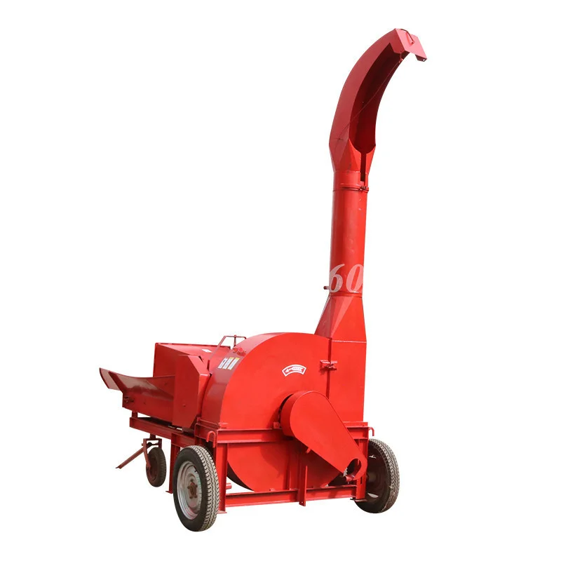 

Automatic High-Spray Feed Grinder Dry And Wet Straw Chaff Cutter Large-Scale Animal Husbandry Corn Straw Pulverizer