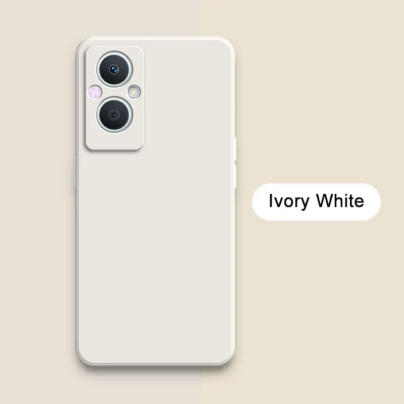 Premium Square Liquid Silicone Soft Phone Cover