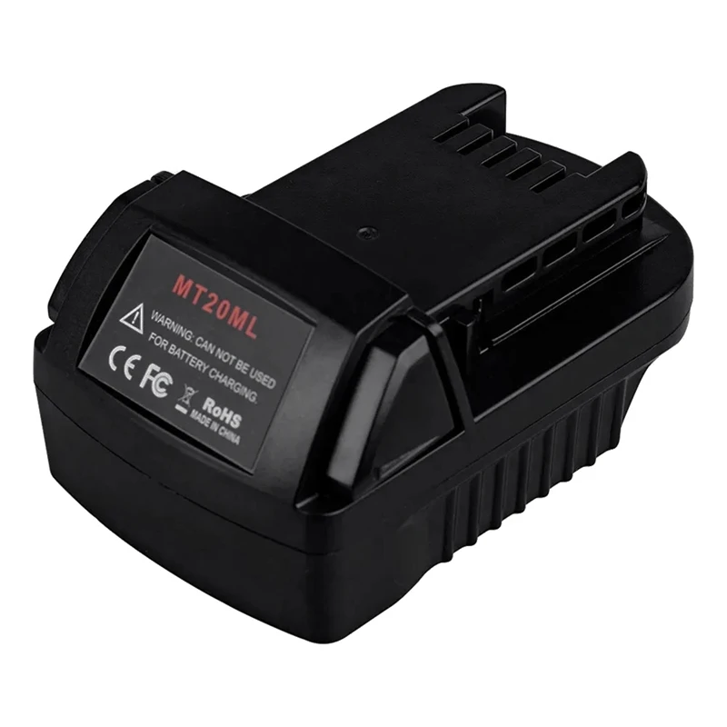 

MT20ML Battery Adapter Converter For Makita 18V Li-Ion Battery To Milwaukee 18V Lithium Batteries Easy To Use