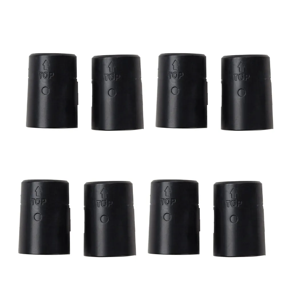 8 Pieces Office Wire Shelf Lock Clips Replacement Assortment Shelving Sleeves Assorted Kit Spare Parts Accessories 6
