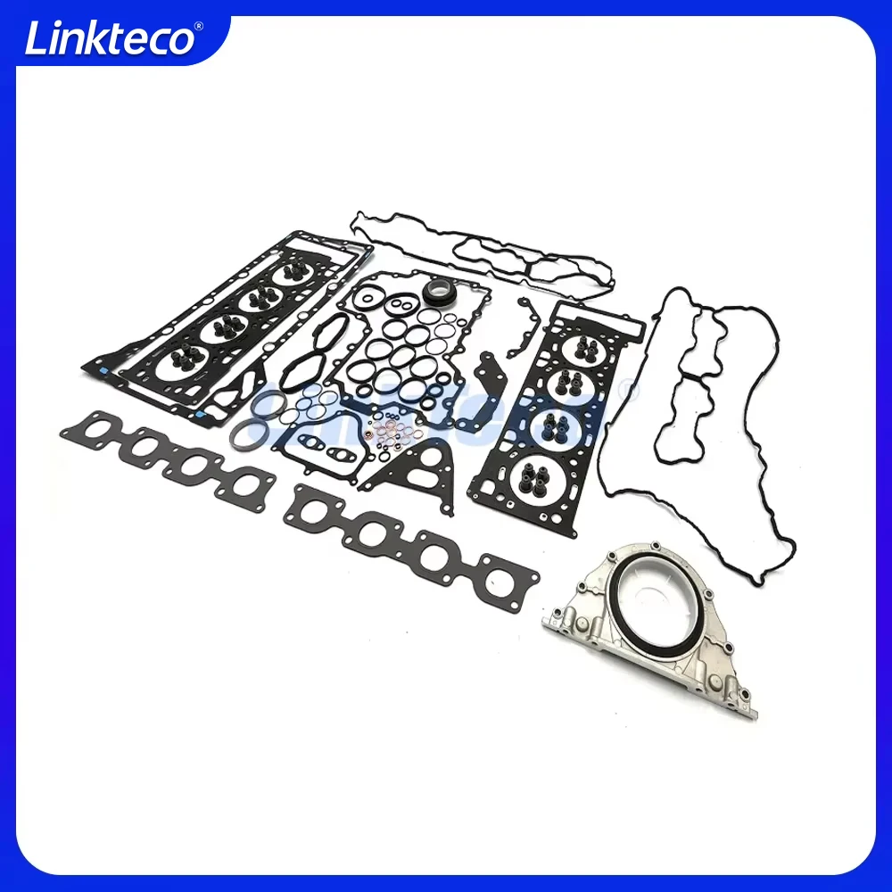 Engine Cylinder Head Full gasket set Fit 4.4 T L V8 GAS S63 N63 B44 For 08-19 BMW 550I 650I 750I M5 M6 X5 X6 4.4L N63B44 S63B44