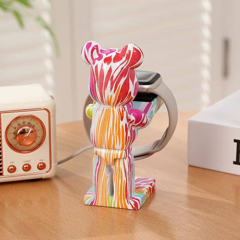 Resin Creative Watch Stand Personalized Storage Case Organizer Display Luxury Apple Watch Ultra Holder Stand Accessories Charger