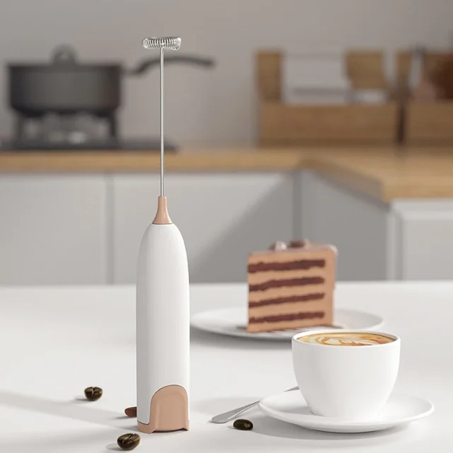 Frullino per le uova elettrico montalatte frusta per uova frusta a mano per caffè Cappuccino Latte crema miscela schiumosa frusta frullino per le uova 1