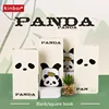 Kinber Cute Panda Coffee Cat Weekly Plan Blank Grid HandBook Girl Heart Record Dialy Schedule Planificador Semana Блокнот School 2