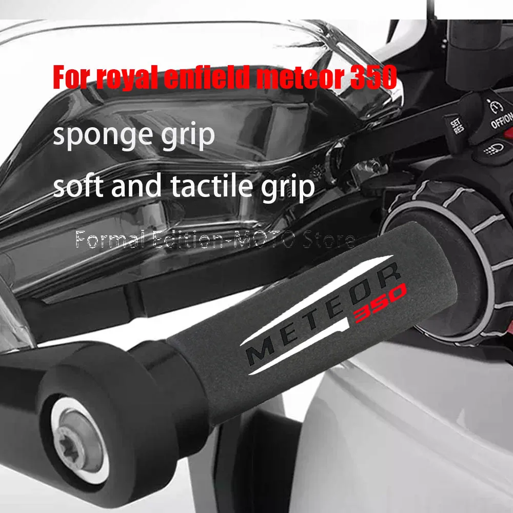 Per Royal Enfield Meteor 350 Moto Grip Cover Antiurto 27Mm Moto Spugna Grip Per Royal Enfield Meteor 350