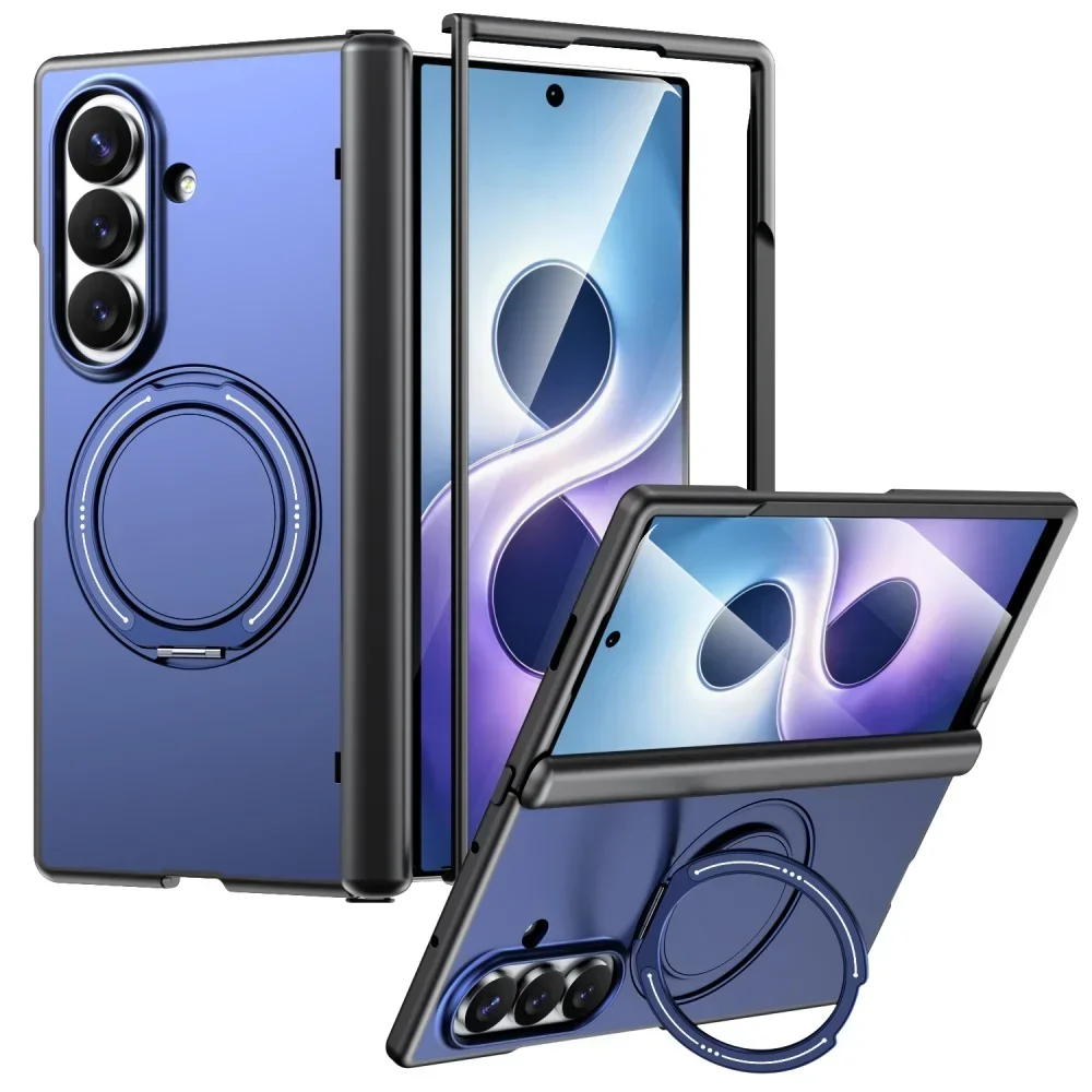 Premium Magnetic Phone Case with 360° Hinge Protection and Shockproof Design