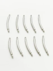 10PCS Curved Spring Bar Stainless Steel Watch Strap Pins, 1.5mm & 1.8mm Dia, Fits 16mm-24mm Bands for 22mm (Dia 1.8mm)