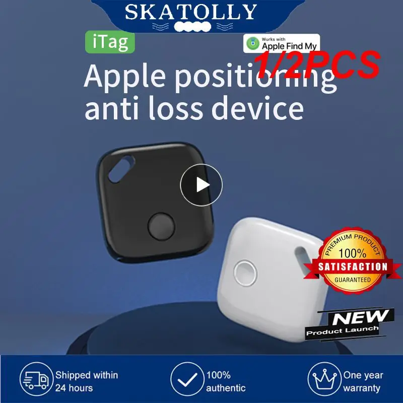 

1/2PCS Key Locator Tag Compatible with Find My APP, Smart Tracker Anti-lost Device Mini Finder Global Positioning for
