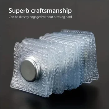 10pcs magnetic fasteners for sewing - invisible metal fasteners for clothing and bags, easy-to-use handicrafts, DIY accessories