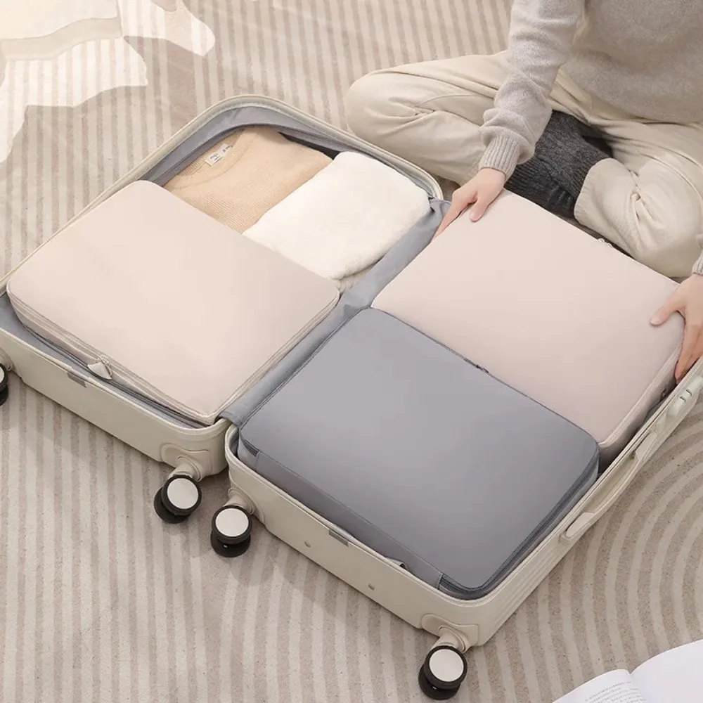 1/2PCS Zipper Compression Bag,Duvet Storage,Household Clothing Quilt Blanket Comforter,Compress Organization,Travel Suitcase Bag 3