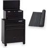 Tool Chest Combo with Drawer Liner Roll, 26-Inch, Rolling, 5 Drawer, Black (CMST82763BK) 1