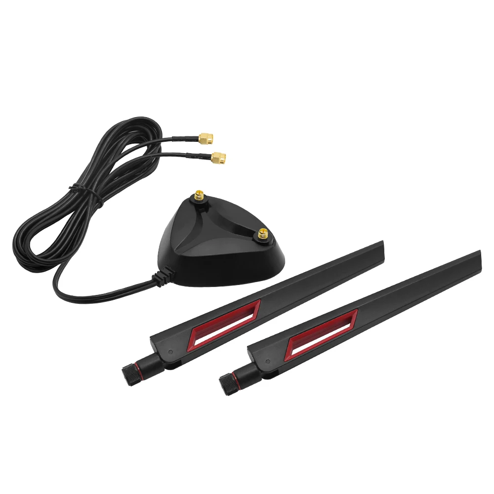 2 Uds WiFi Antena De 2,4 GHz 2 ~ 3dBi SMA Macho An... – Grandado