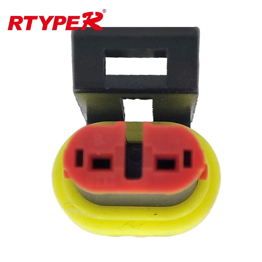 

1 Set 2 Pin Male Female Waterproof Electrical Automotive Connector Plug 1.5 18AWG For Car 282104-1 282080-1