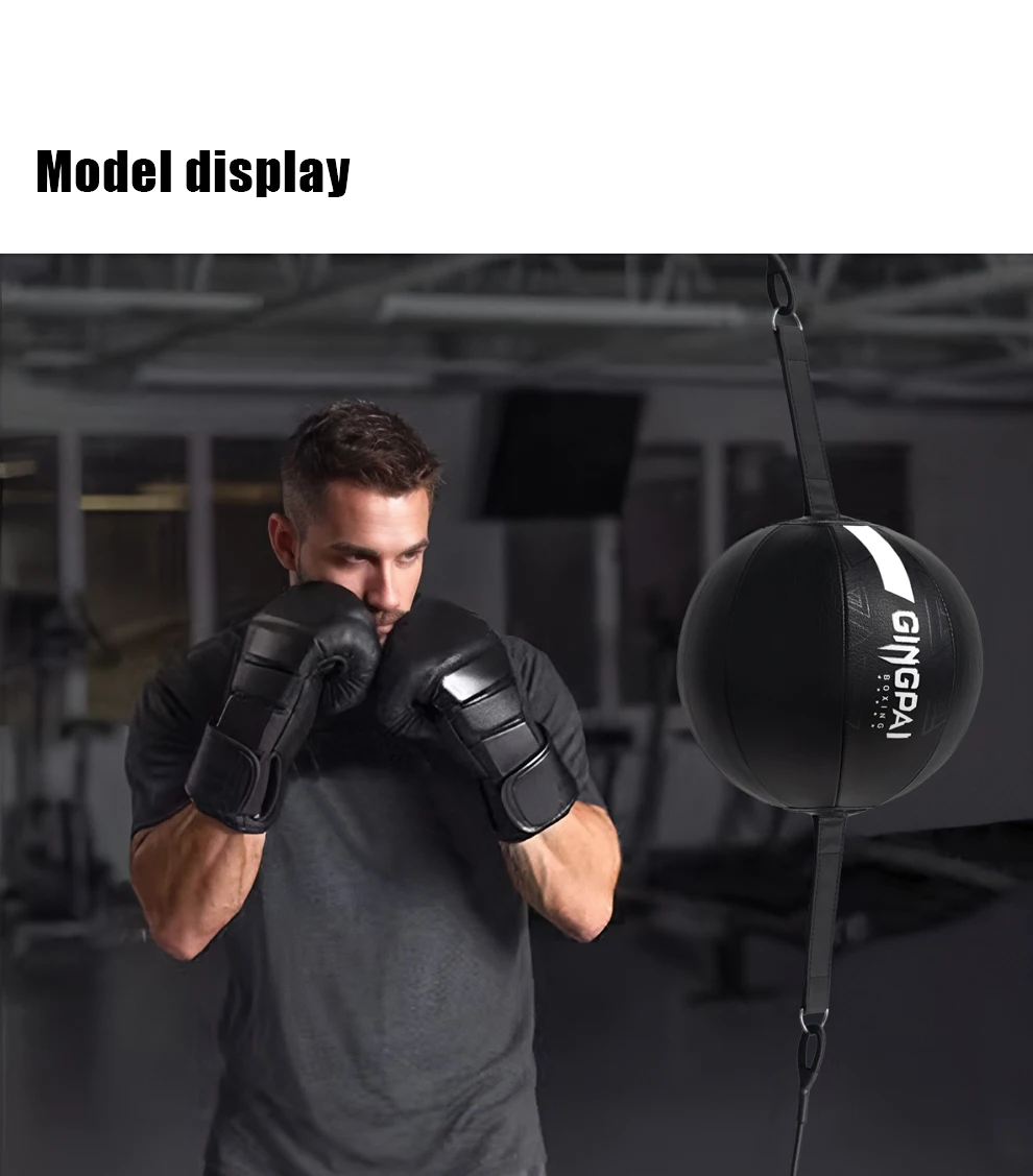 Boxen Pendel Training Sandsack Dodge Reflex Ball Home Gym Hängen Boxen Speed Ball Training Reaktion Geschwindigkeit Sandsack – Detail 14