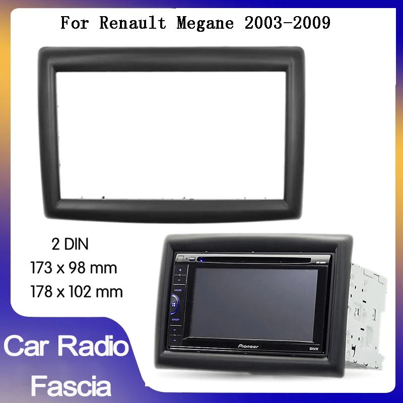 

Автомагнитола для Renault Megane 2 II 2002-2009, 2 din