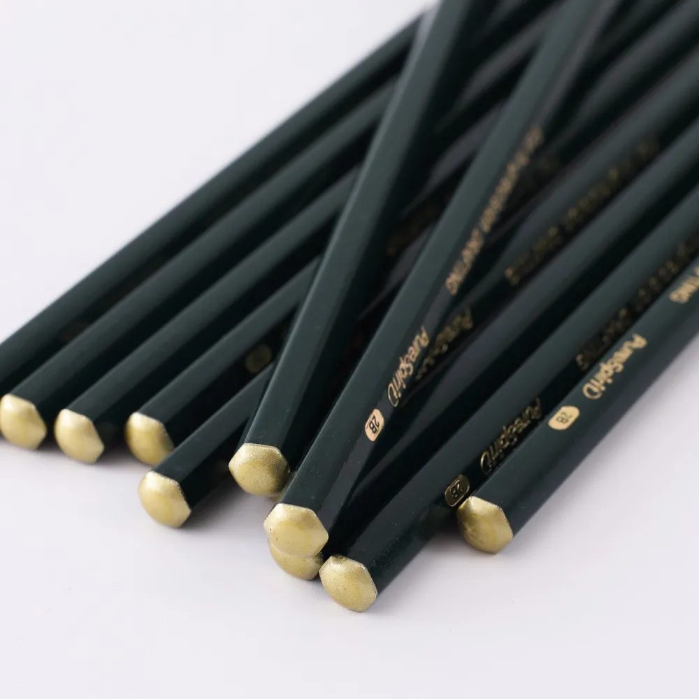 12pcs 2B Graphite Professional Drawing Pencils Sketch Pencil Black Lead Pencils for Sketching 4