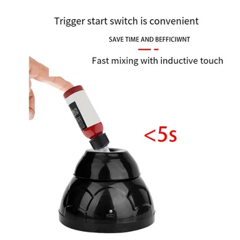 AA20-Mini Salon Mixer Mixer Inchiostro per tatuaggi Pigmento Mixer Swirl Shake Mixer per pigmenti acrilici Smalto per unghie Mas