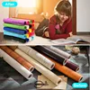 Vinyl Roll Storage Rack Sturdy Acrylic Vinyl Roll Holder Organization with 20 Holes Multifunctional Craft Art Gift Wrap Storage 6