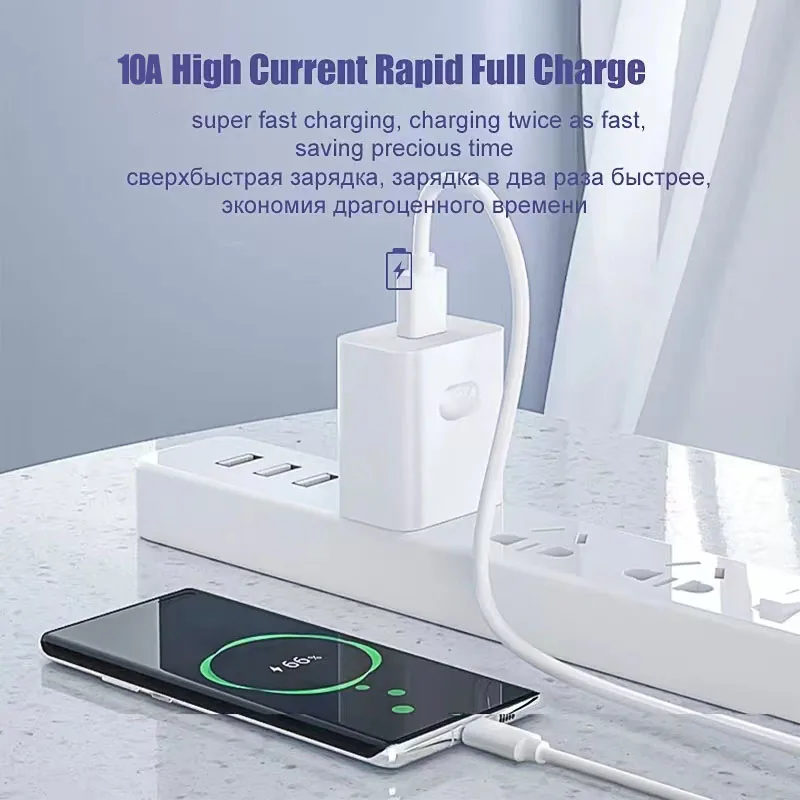 100W Type C Charging Cable Data Cord For Samsung Huawei Honor Xiaomi Redmi Oppo Vivo