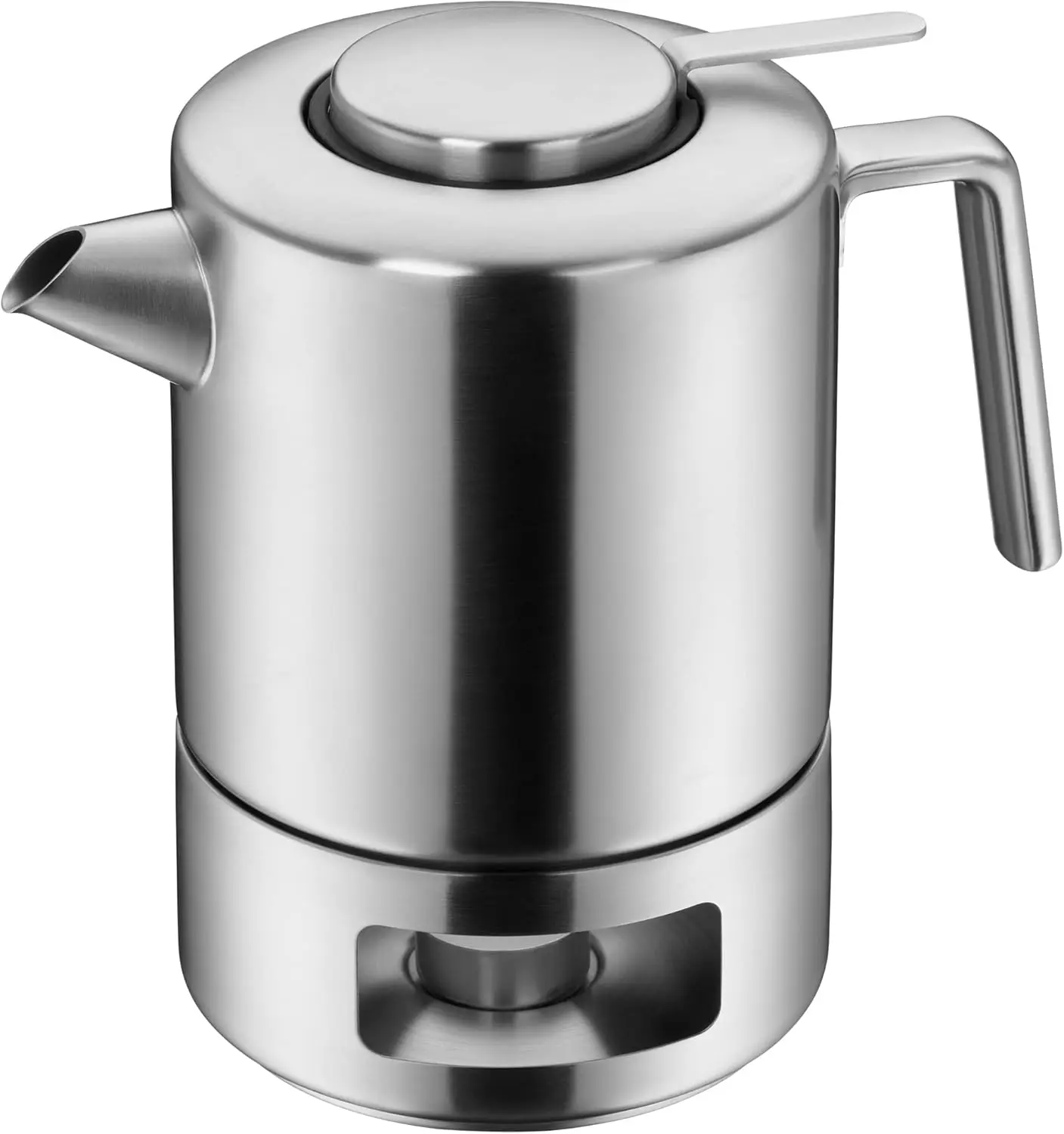 Cult Teapot with Stoeven, Stainless Steel, Silver, 1.2 l