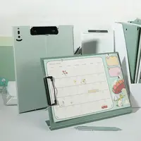High Quality Dual-use Verhical Plale Clamp Verhical Multifunction A4 File Folder Test Paper Storage Organizer School Office 1
