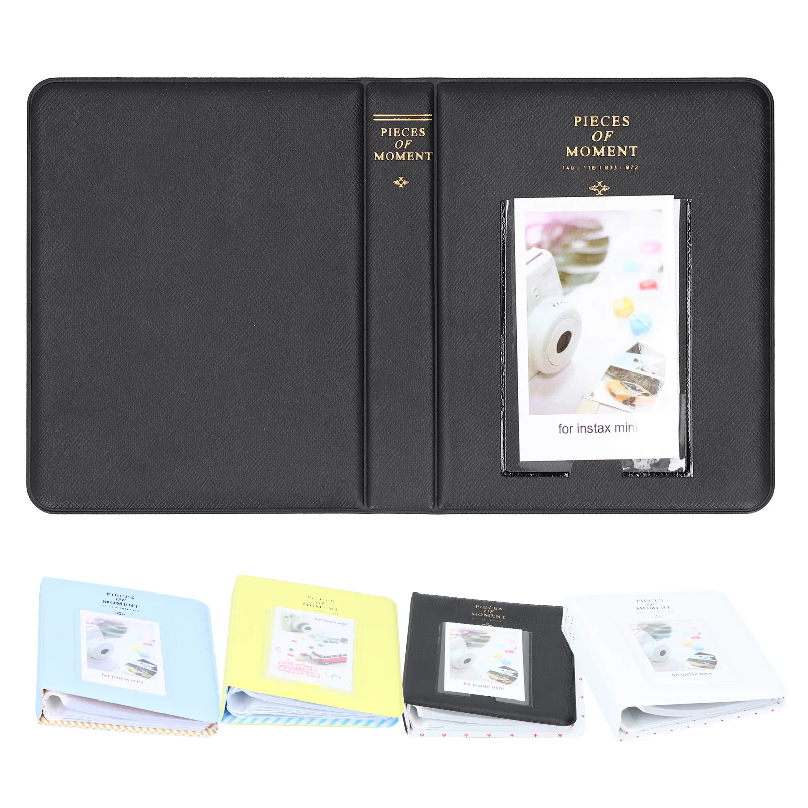 3인치 64포켓 포토 카드 보관 케이스 후지필름 미니 9 카메라용 미니 포토 앨범