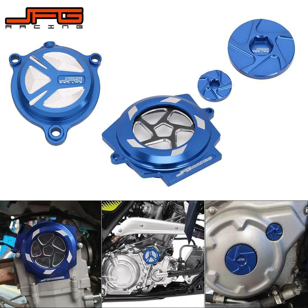 

For Yamaha Raptor700 Raptor700R 13-21 Raptor YFM 700 700R YFM700 YFM700R ATV CNC Cam Oil Filter Cover Cap Engine Timing Plugs