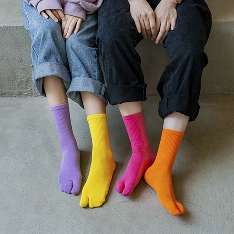 

Модные мужские чулочно-носочные изделия в японском стиле, яркие цвета, праздничные новые летние дышащие удобные хлопковые носки