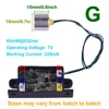 18mm/0.7" G 60mW 532nm Green Dot Laser DPSS + TTL Driver Board For Gradienter Disco Beam DJ Projection Stage Lights Diode Parts 2