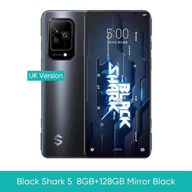 Black Shark 5 5G Smartphone Global Version Gaming Phone Snapdragon